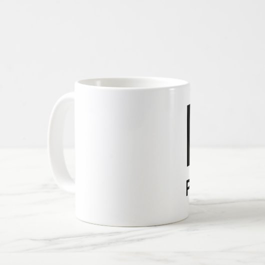 Mug j'aime parallaxes (Devant gauche)