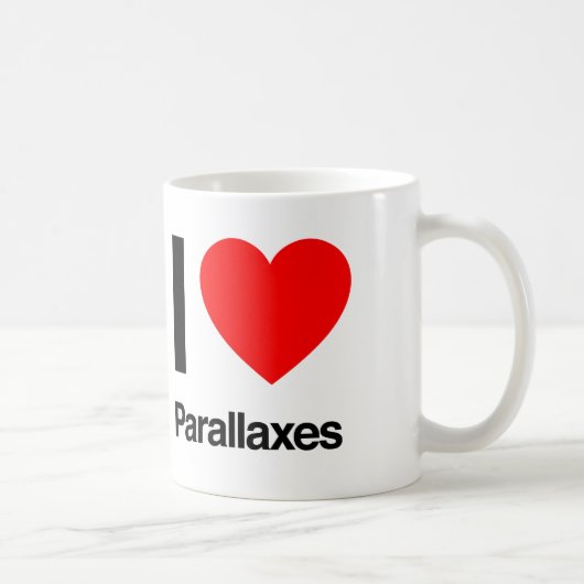 Mug j'aime parallaxes (Droite)