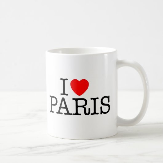 Mug J'aime Paris (Droite)