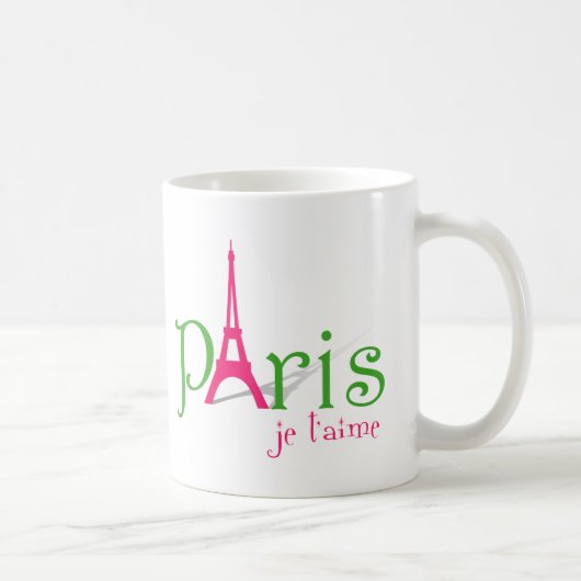 Mug J'aime Paris (Droite)