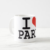 Mug J'aime Paris (Devant gauche)