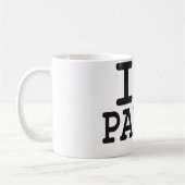 Mug J'aime Paris (Gauche)