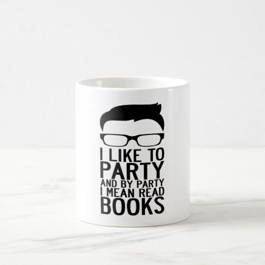 MUG J'AIME PARTY ET PAR LA PARTIE JE VEUX DIRE LES (Centre)
