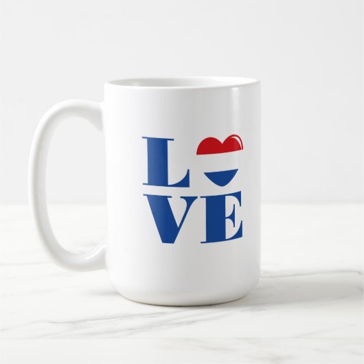 Mug J'aime Pays-Bas (Gauche)