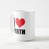 Mug J'aime Perth (Devant gauche)