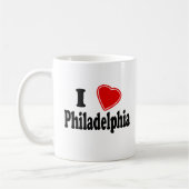 Mug J'aime Philadelphie (Gauche)