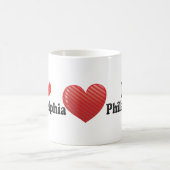 Mug J'aime Philadelphie (Centre)
