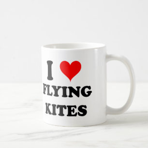 Mug J'aime piloter des cerfs-volants
