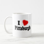Mug J'aime Pittsburgh (Gauche)