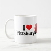 Mug J'aime Pittsburgh (Gauche)