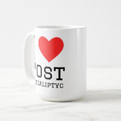 Mug J'aime post apocalyptique (Devant gauche)