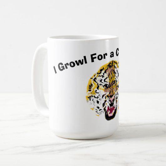 Mug : J'Aime Pour Une Coupe De Java (Devant gauche)