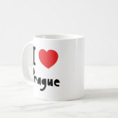 Mug J'aime Prague (Devant gauche)