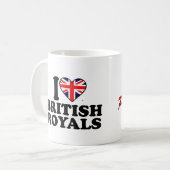 Mug J'aime princesse Kate (Devant gauche)