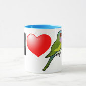 Mug J'aime princesse Parrots (Centre)