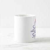 Mug J'aime quelqu'un avec Asperger (Centre)