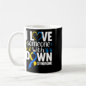 Mug J'Aime Quelqu'Un Avec Le Syndrome De Down (Gauche)