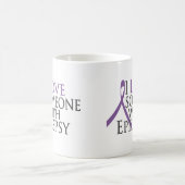 Mug j'aime quelqu'un avec l'épilepsie (Centre)