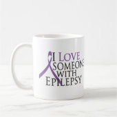 Mug j'aime quelqu'un avec l'épilepsie (Gauche)