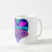 Mug J'aime quelqu'un qui a de l'autisme (Devant droit)