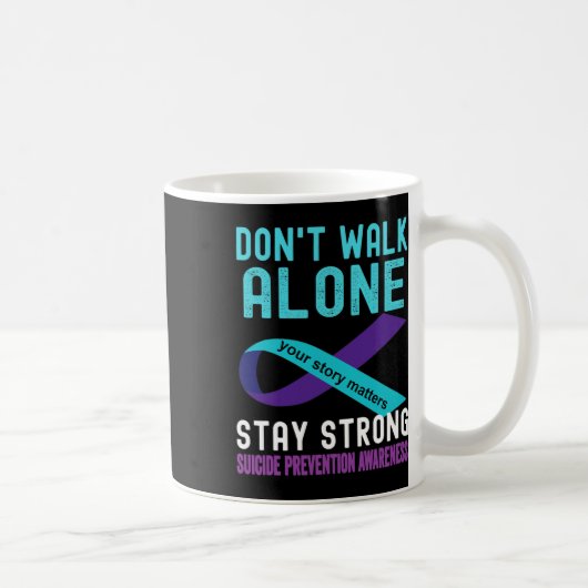 Mug J'Aime Quelqu'Un Turquoise-violet Prévention Du Su (Droite)