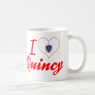 Mug J'aime Quincy, le Massachusetts