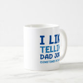 Mug J'aime Raconter des Blagues de Papa (Devant droit)
