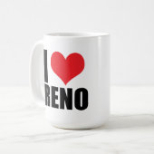 Mug J'aime Reno (Devant gauche)
