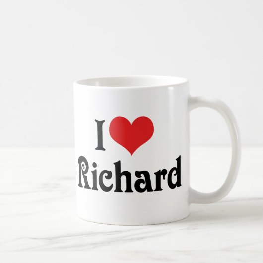 Mug J'aime Richard (Droite)