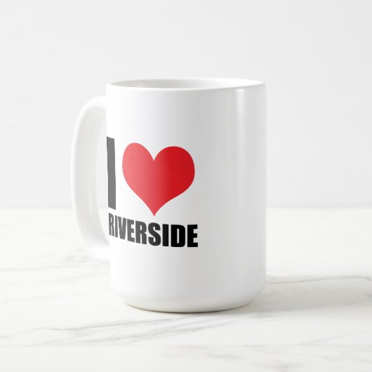 Mug J'aime Riverside (Devant gauche)