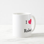 Mug J'aime Robert (Devant droit)