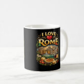 Mug J'aime Rome (Devant droit)