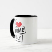 Mug J'aime Rome Italie (Devant gauche)