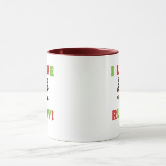 Mug J'Aime Rudy Reindeer (Centre)