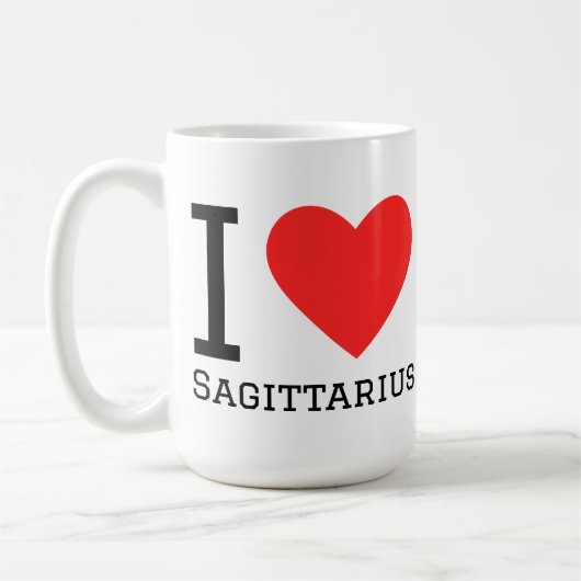Mug J'aime Sagittaire (Gauche)