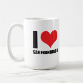 Mug J'aime San Francisco (Gauche)