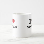 Mug J'aime Santiago (Centre)