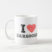 Mug J'aime Saragosse (Gauche)
