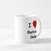 Mug J'Aime Sarbanes Oxley ! HUMOUR SOX (Devant droit)