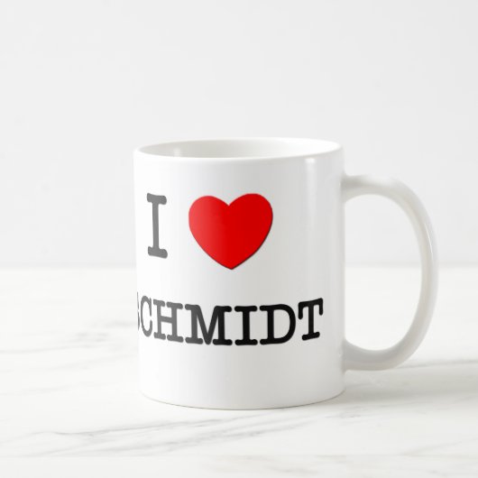 Mug J'aime Schmidt (Droite)