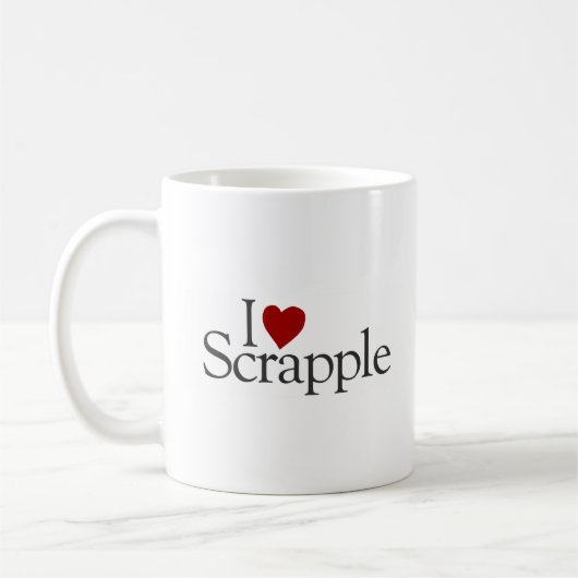 Mug J'aime Scrapple (Gauche)