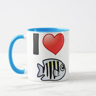 Mug J'aime sergent-major