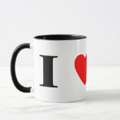 Mug J'aime Shiba Inus (Gauche)