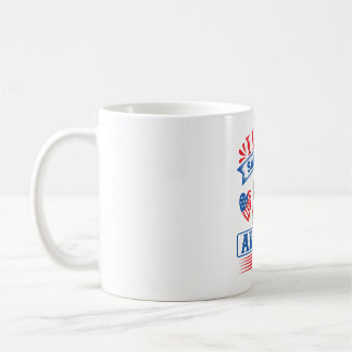 Mug J'aime Shih Tzus et les USA