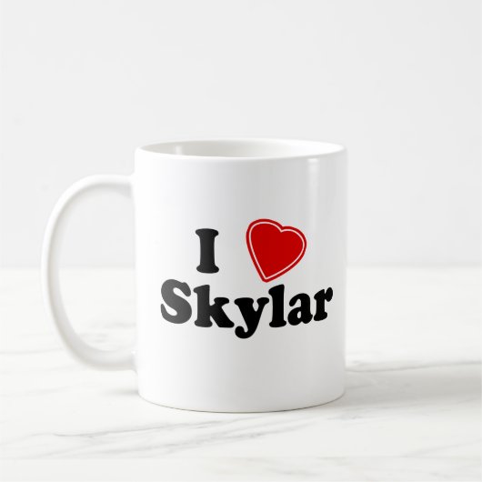 Mug J'aime Skylar (Gauche)