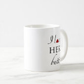 Mug J'aime son bout (Devant droit)