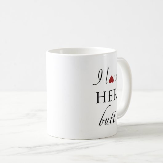 Mug J'aime son bout (Devant droit)