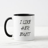 Mug j'aime son cul (Gauche)