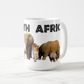 Mug J'aime South Africa Wildlife Collector (Devant droit)