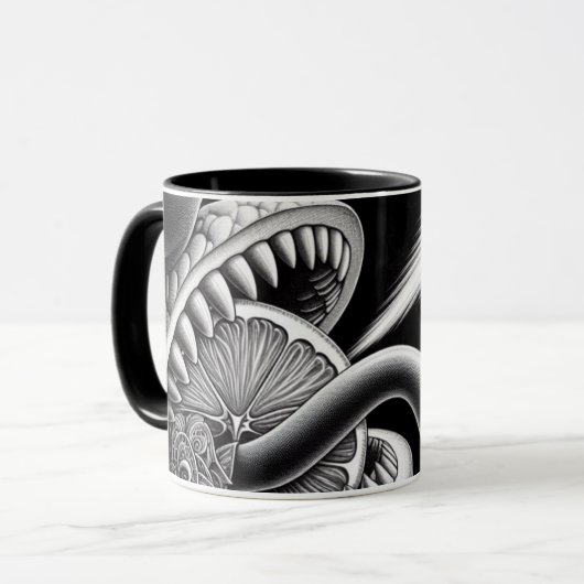 Mug J'aime Space Orange (Devant gauche)